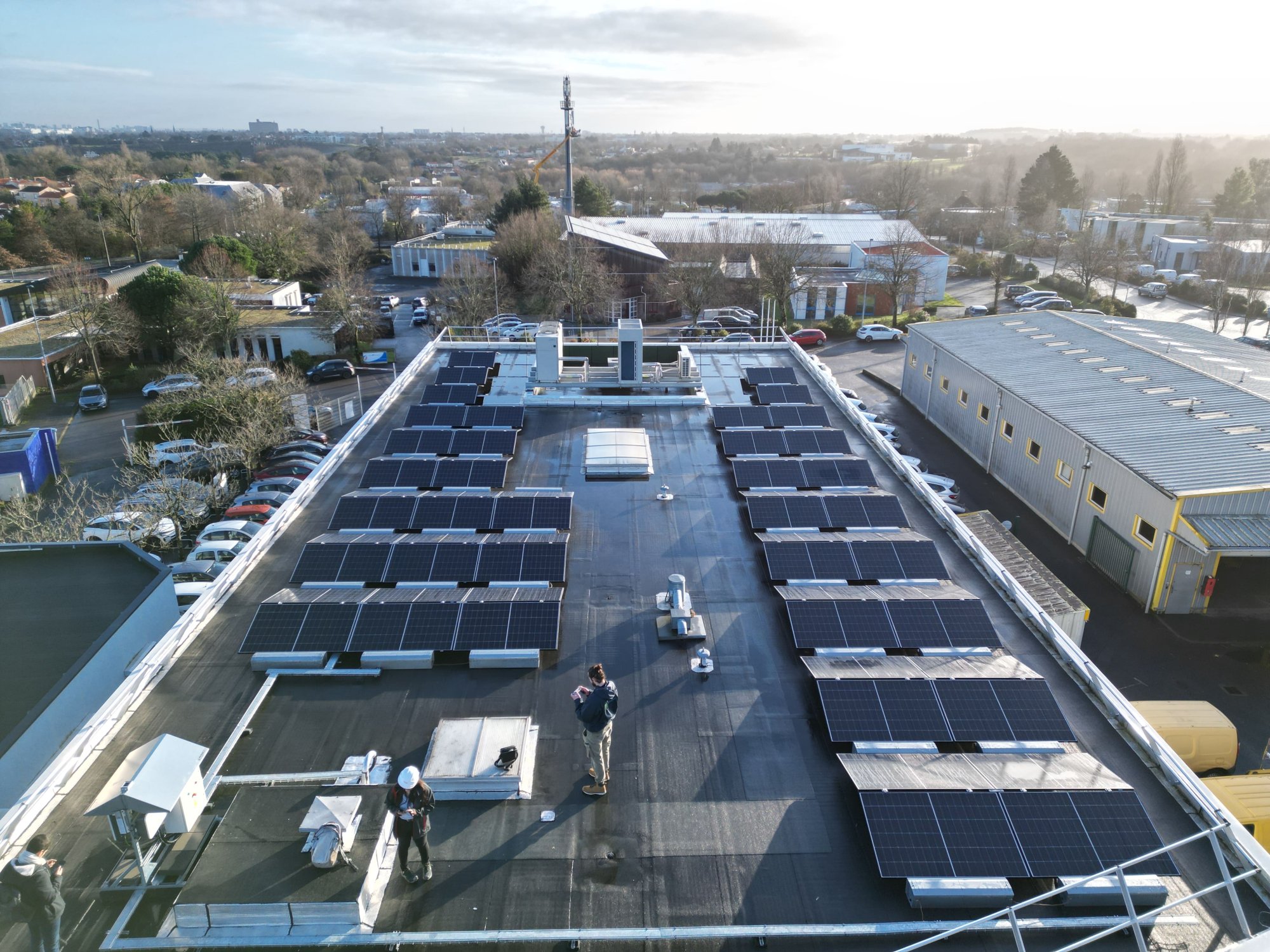 faradae réalisation toiture pv 44