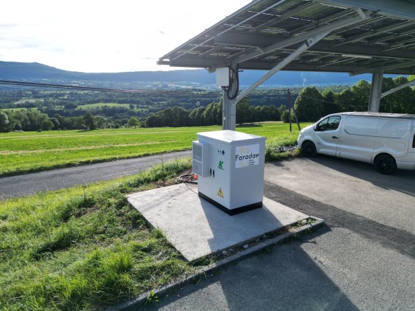installation en cours BESS Faradae