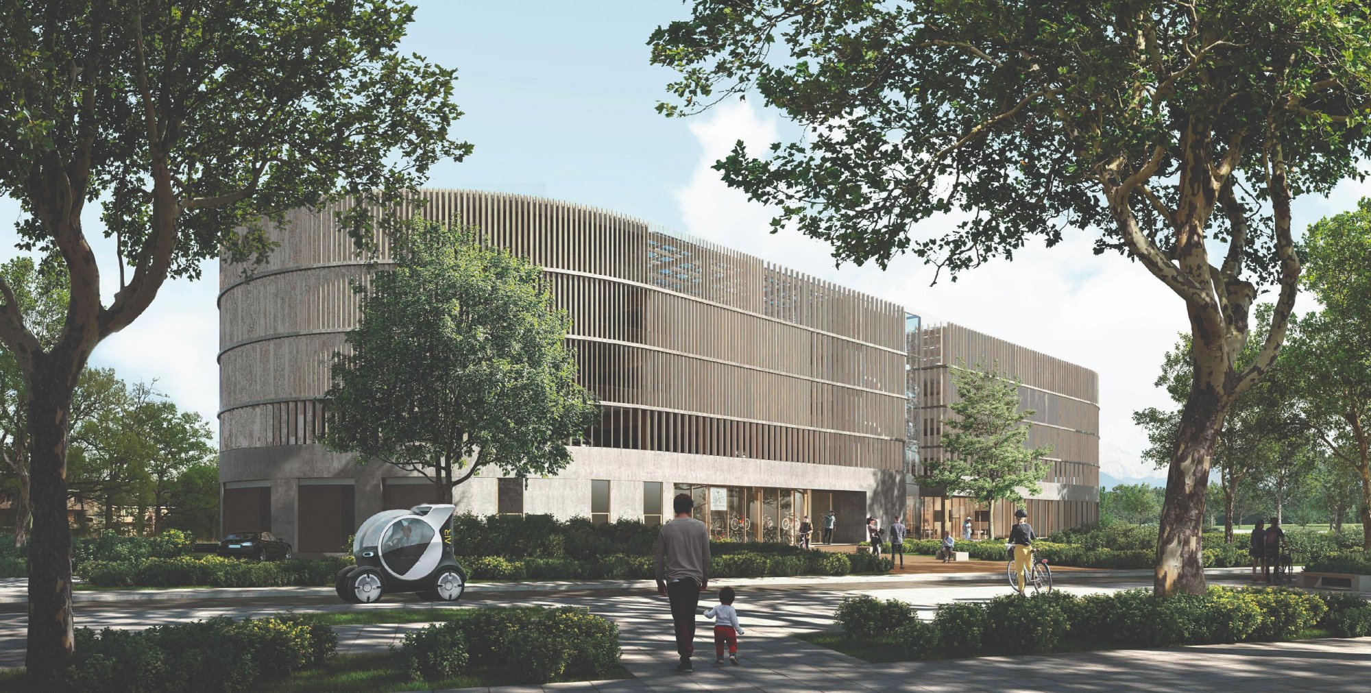 Batiment Hotspot - équipement photovoltaïque et autoconsommation collective solaire